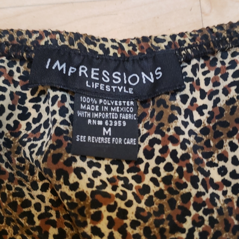 IMPRESSIONS LIFESTYLE wrap-around skirt - Picture 2 of 10